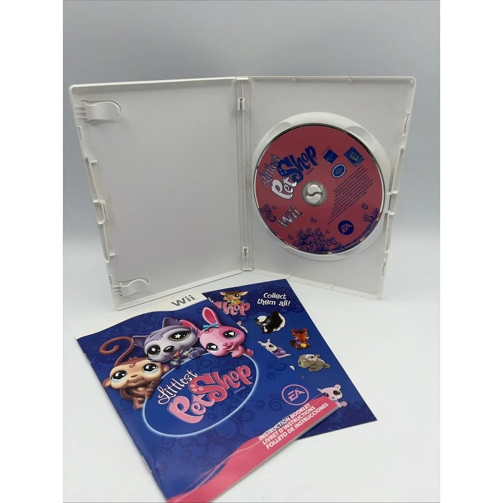 Nintendo Wii Littlest Petshop E-Rated Video Game Complete CIB